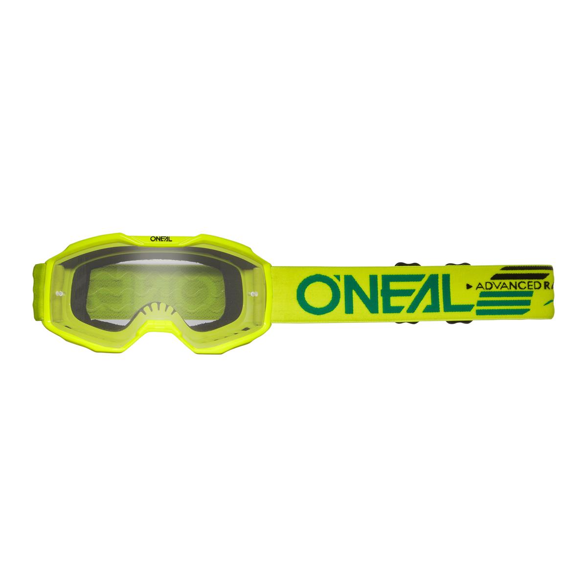 O'Neal Kids Goggle B-10 Solid - Neon Yellow - Clear