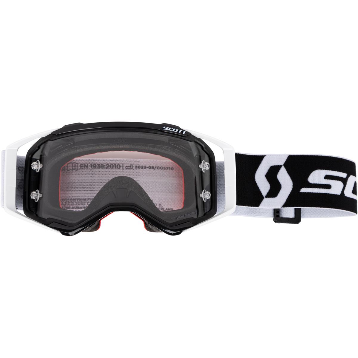 Scott Goggle Prospect Sand Dust LS Premium Black/White - Light Sensitive Gray Work