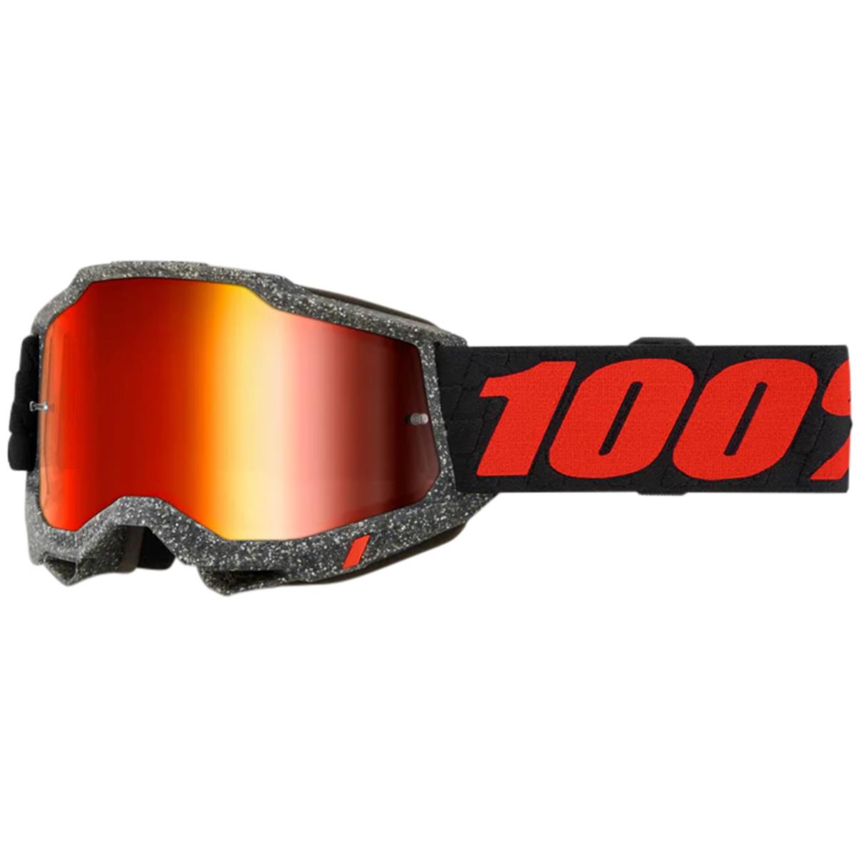 100% Crossbrille Accuri Gen. 2 Huaraki - Mirror Red, Anti-Fog