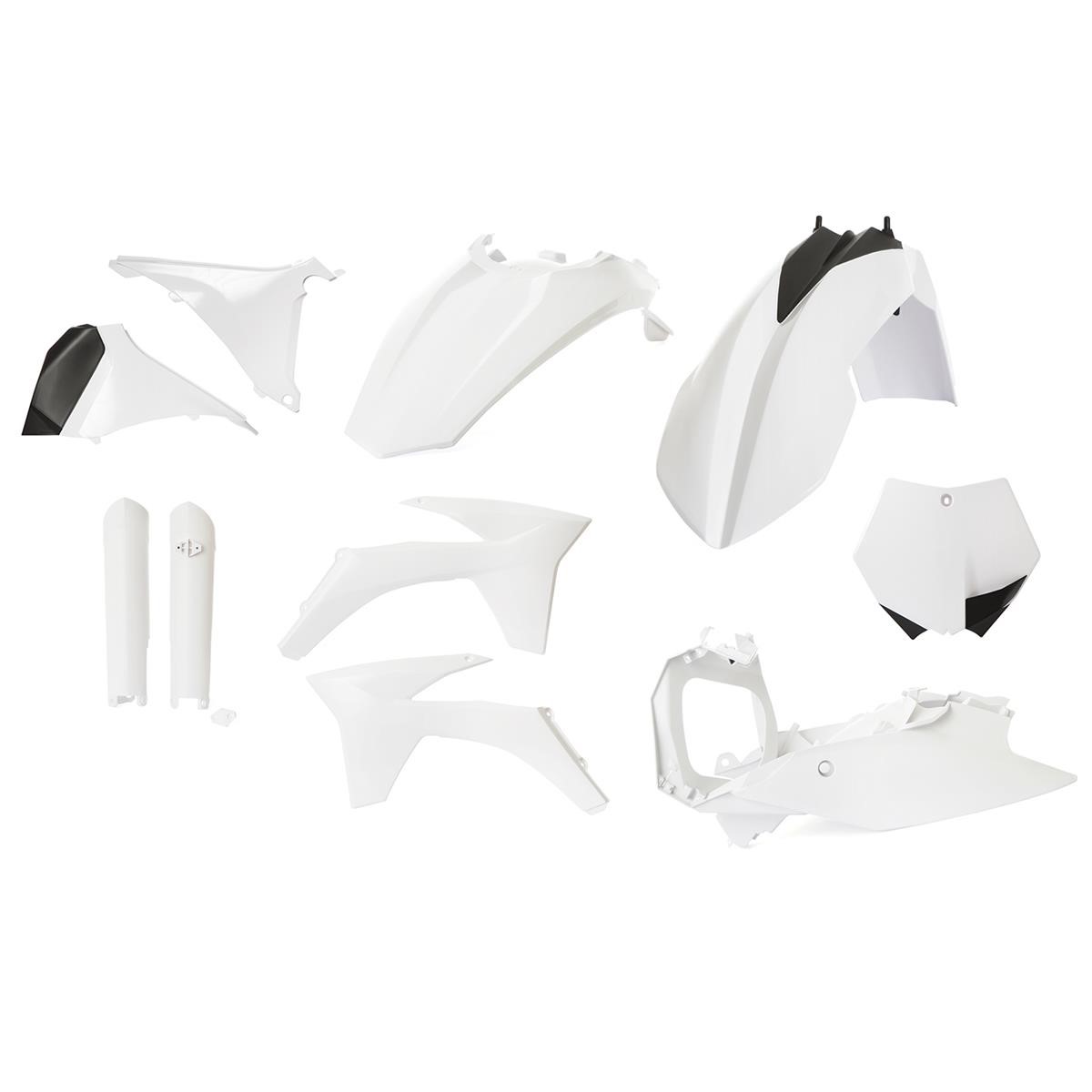 Acerbis Plastic Kit Full-Kit KTM SX 125/150/250 2011, White