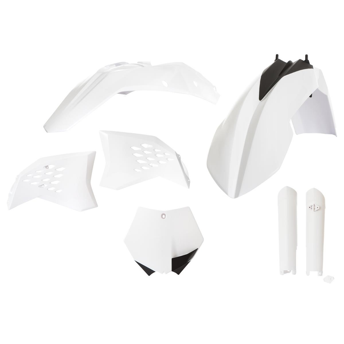Acerbis Plastik-Kit Full-Kit KTM SX-F 350/450/505 07-10, Weiß