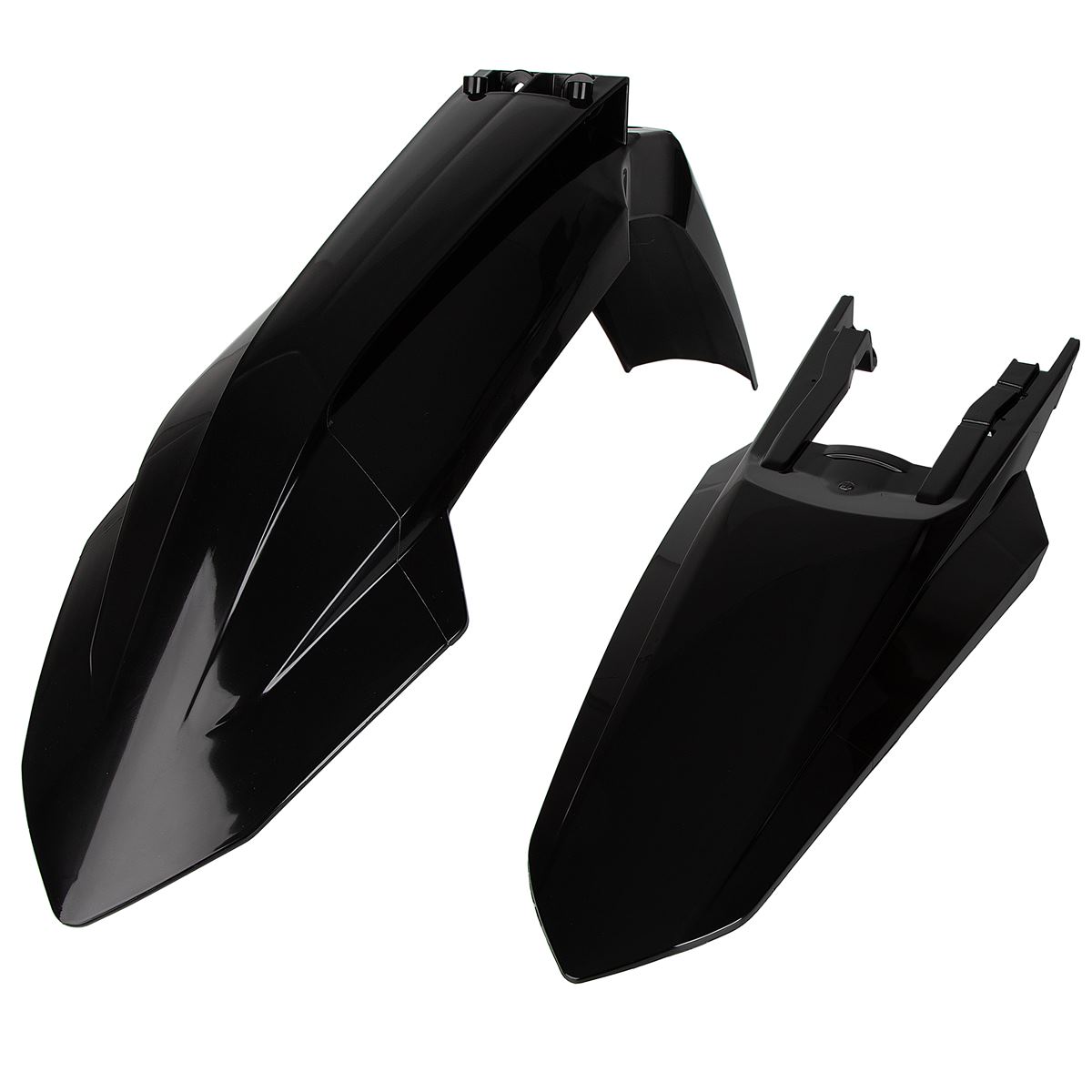 Ufo Plast Mudguard Kit KTM EXC/EXC-F 24-, Black