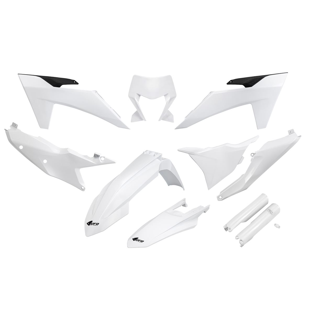 Ufo Plast Plastic Kit Full KTM EXC/EXC-F 24-, White