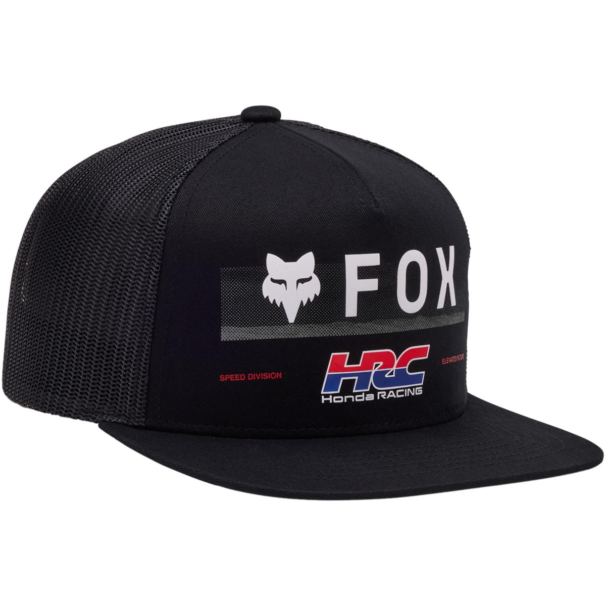 Fox Snapback Cap Race Fox x Honda - Black