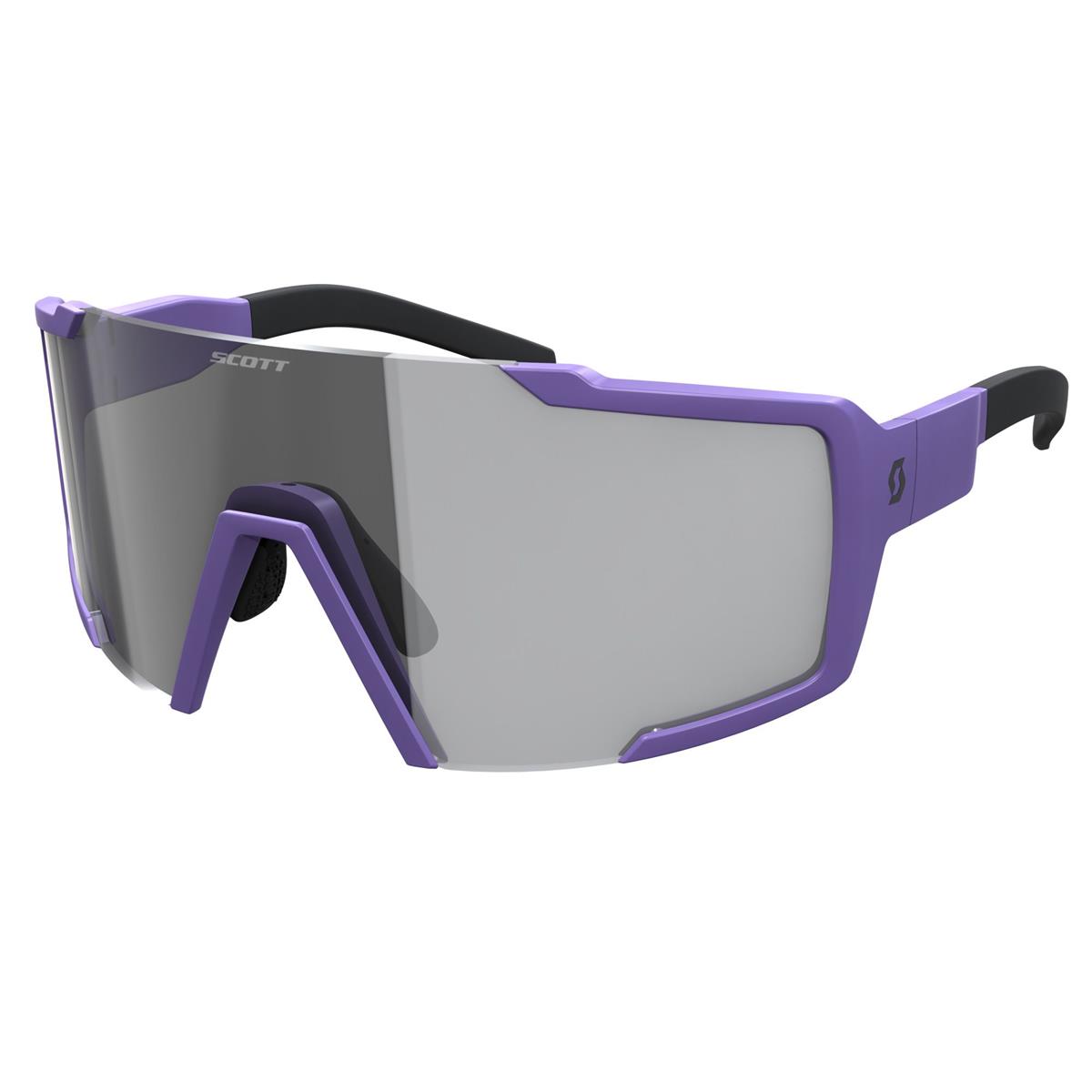 Scott Sport Glasses Shield LS Ultra Purple - Gray Light Sensitive