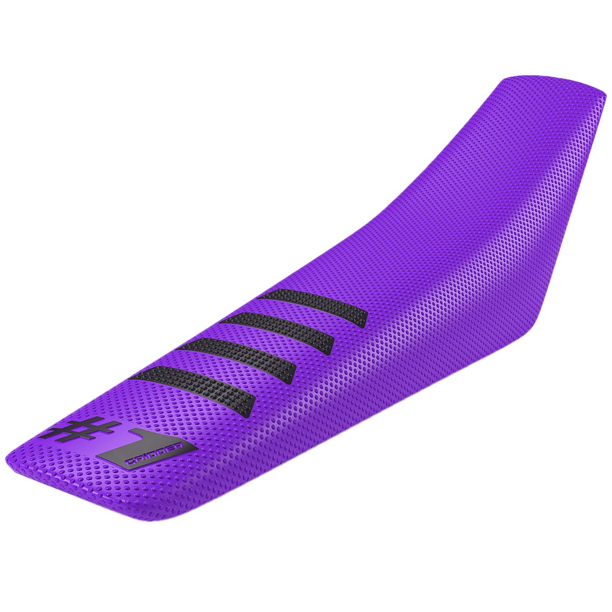 Onegripper Seat Cover Ribbed Purple/Black