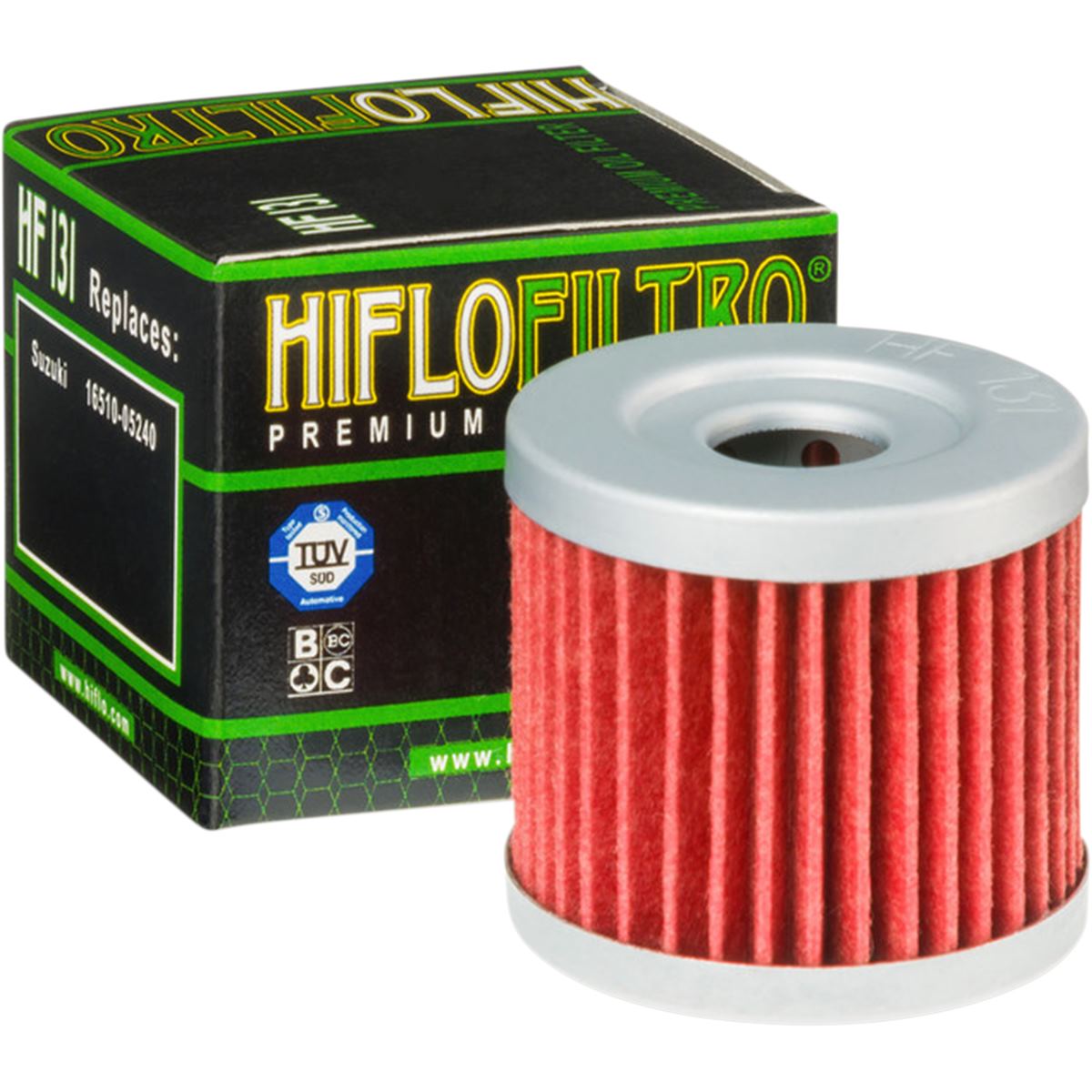 HIFLO Ölfilter HF 131 YCF Pilot 125 22-, SM 125 22-, BIGY 125 MX 22, ZS 155 Motoren