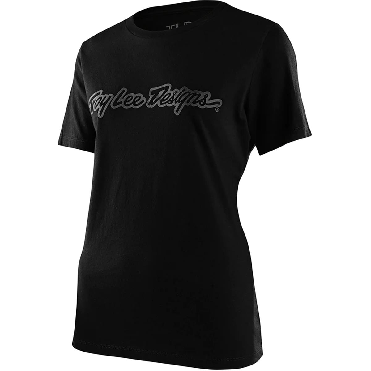 Troy Lee Designs Girls T-Shirt Signature Schwarz