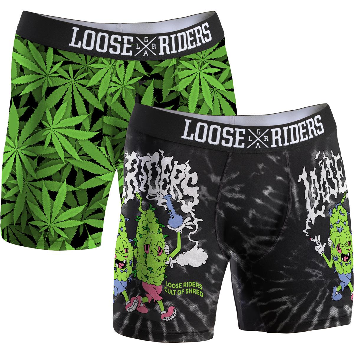 Loose Riders Boxer-Short  2er Pack, 420 Bros