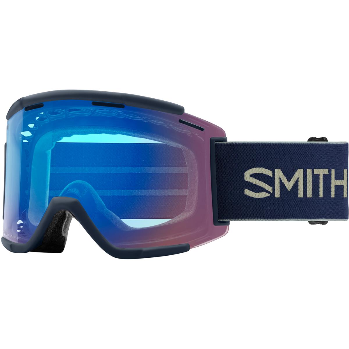 Smith MTB Goggle Squad MTB XL Midnight Navy/Sage Brush - Chromapop Contrast Rose Flash
