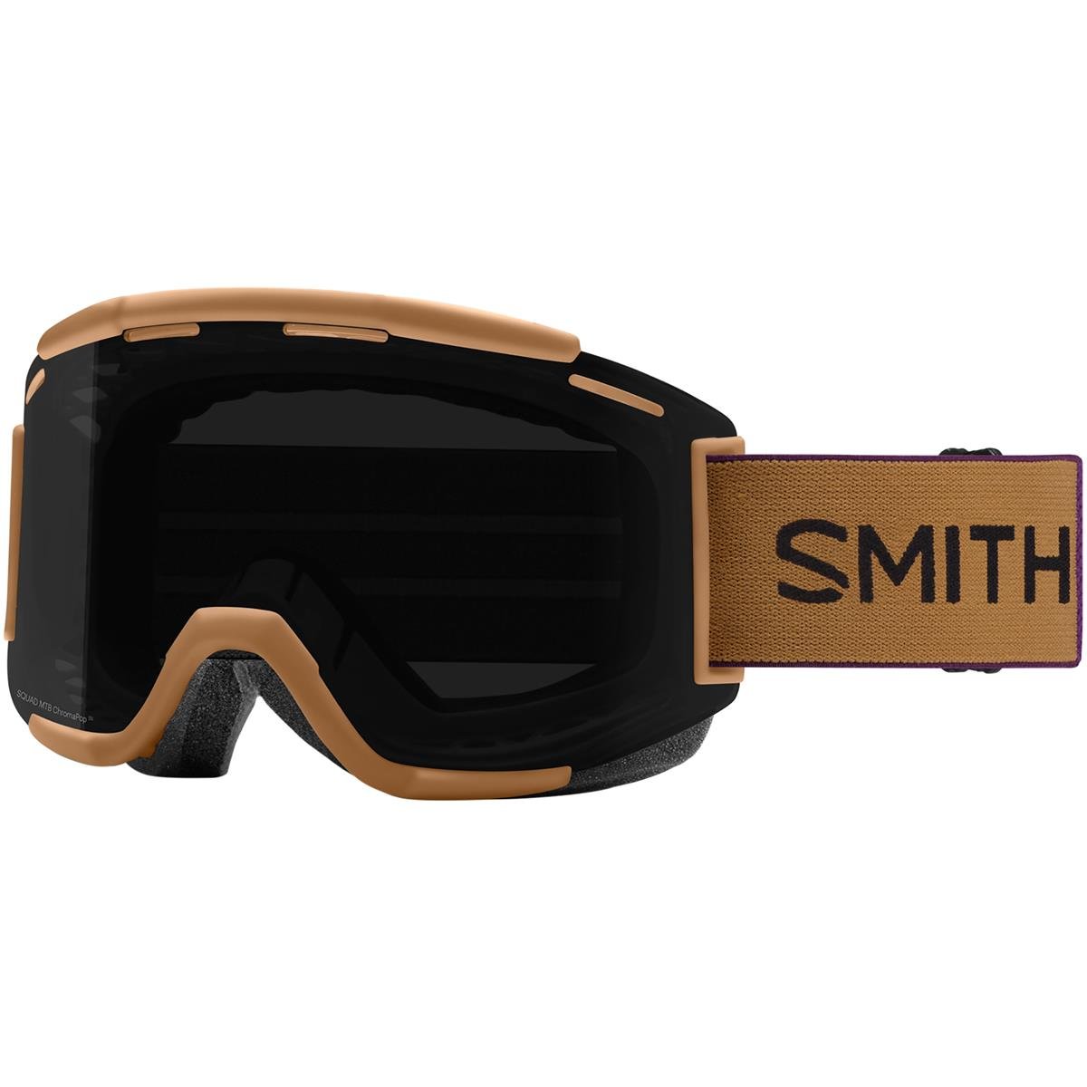 Smith MTB Goggle Squad MTB Indigo/Coyote - Chromapop Sun Black