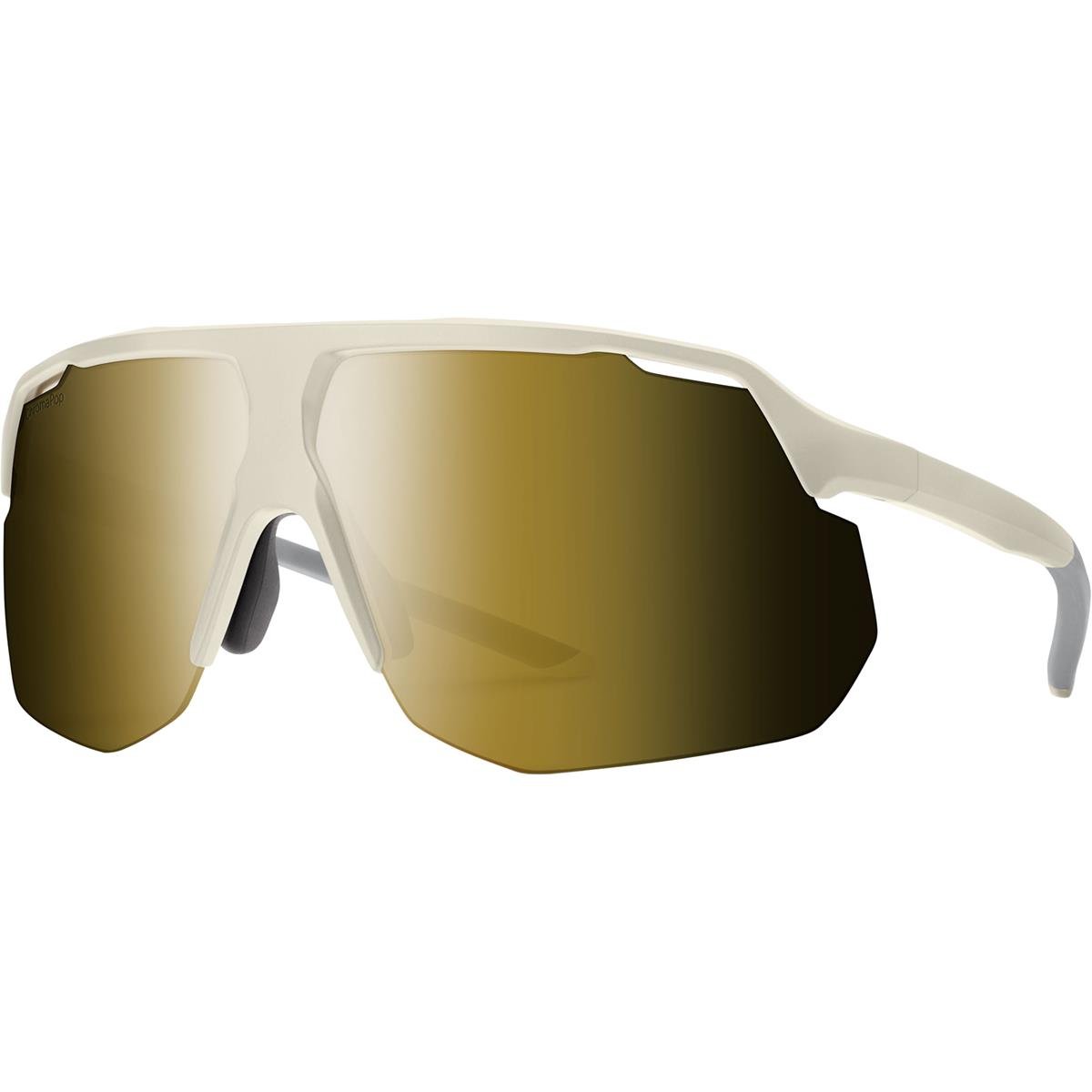 Smith MTB-Sportbrille Motive Matte Bone - ChromaPop Black Gold Mirror