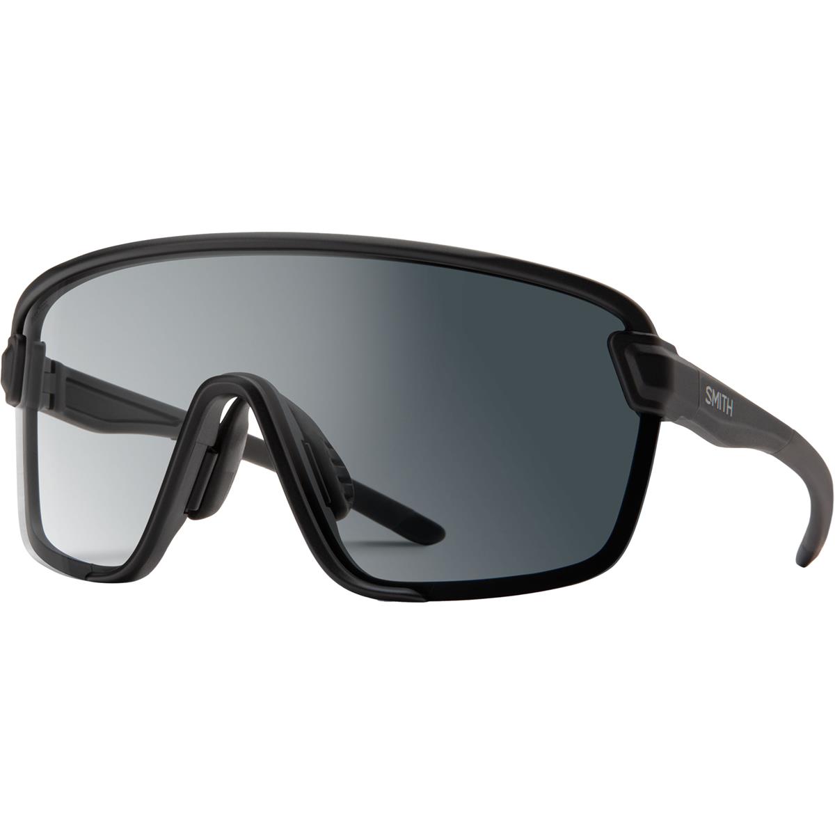 Smith MTB-Sportbrille Bobcat Matte Black - ChromaPop Photochromic Clear To Gray