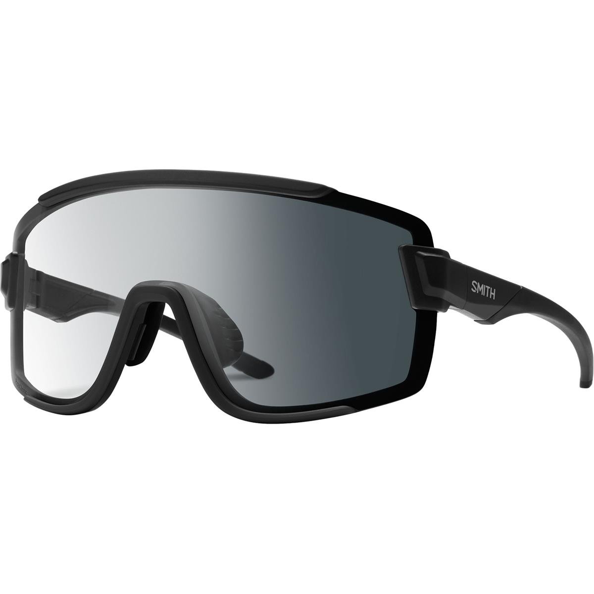 Smith MTB-Sportbrille Wildcat Matte Black - ChromaPop Photochromic Clear To Gray