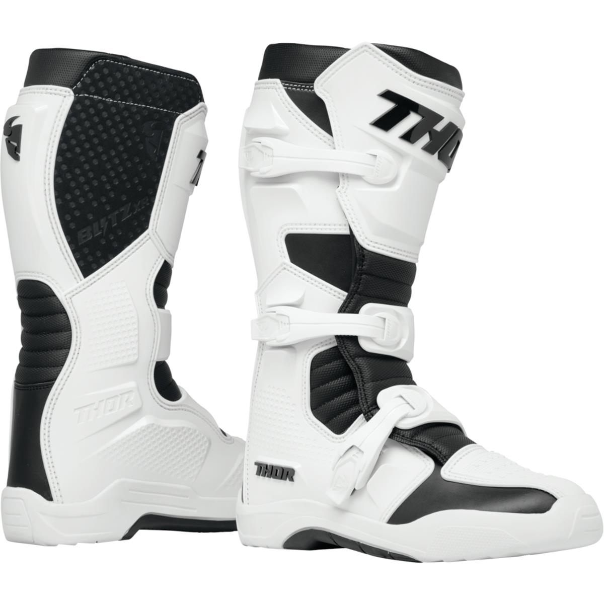 Thor MX Boots Blitz XR White/Black