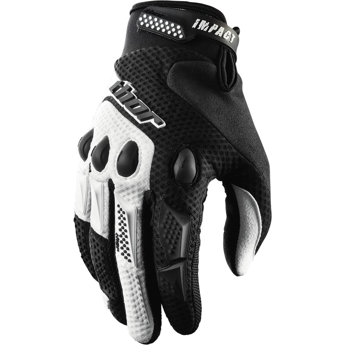 Motocross/MTB Bekleidung-MX Handschuhe - Thor Handschuhe Impact Black