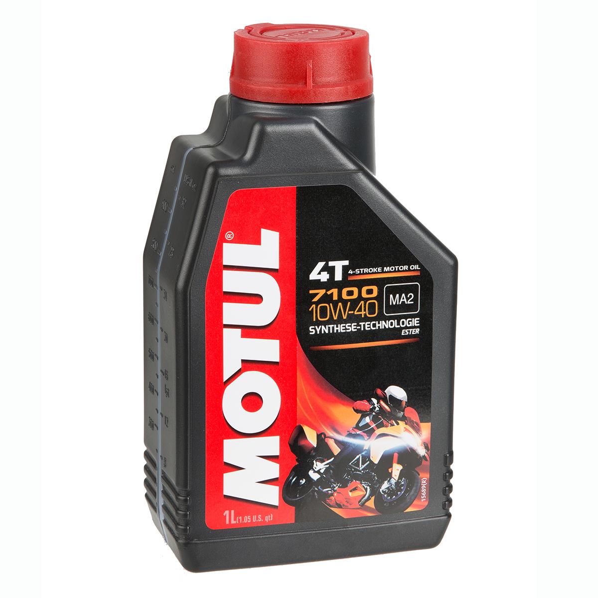 Engine oil 4t 10w40 motul 7100 100% synthetic - spare part