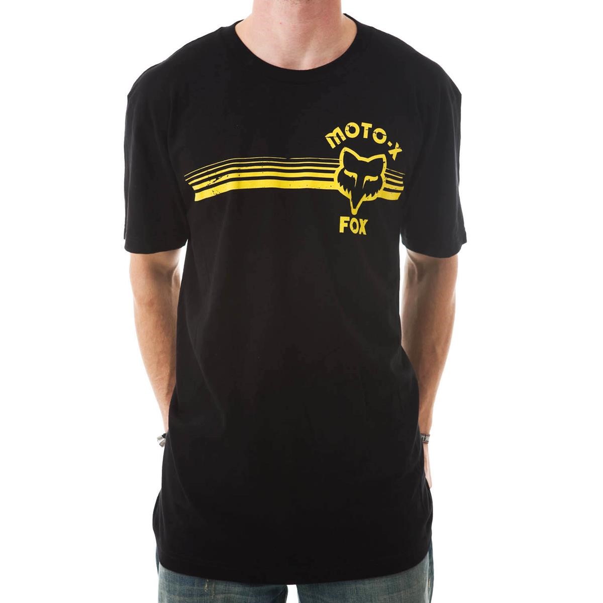 Freizeit/Streetwear Bekleidung-T-Shirts/Polos - Fox T-Shirt Liberty Black