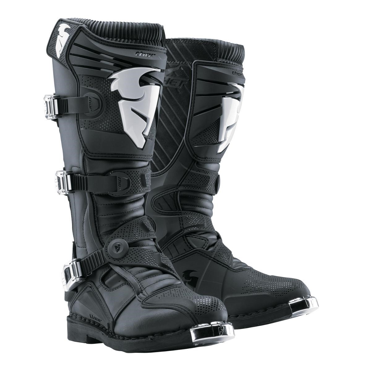 Thor MX Boots Ratchet Black | Maciag 