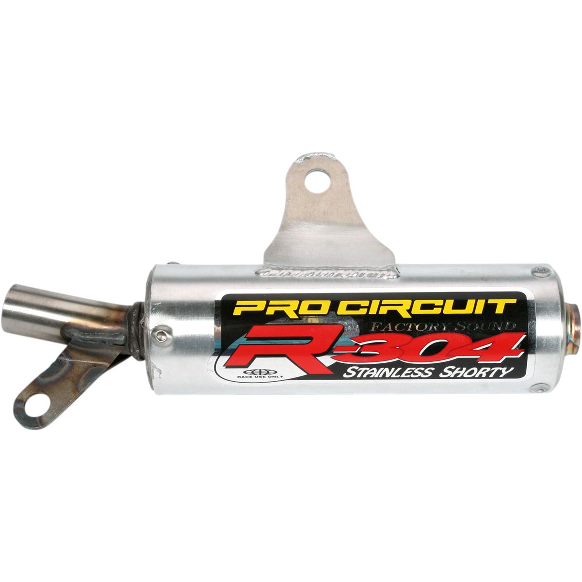 Pro Circuit Silencer R304 Shorty Slip On Suzuki RM 80 00-07, RM 85 02-19, Aluminium