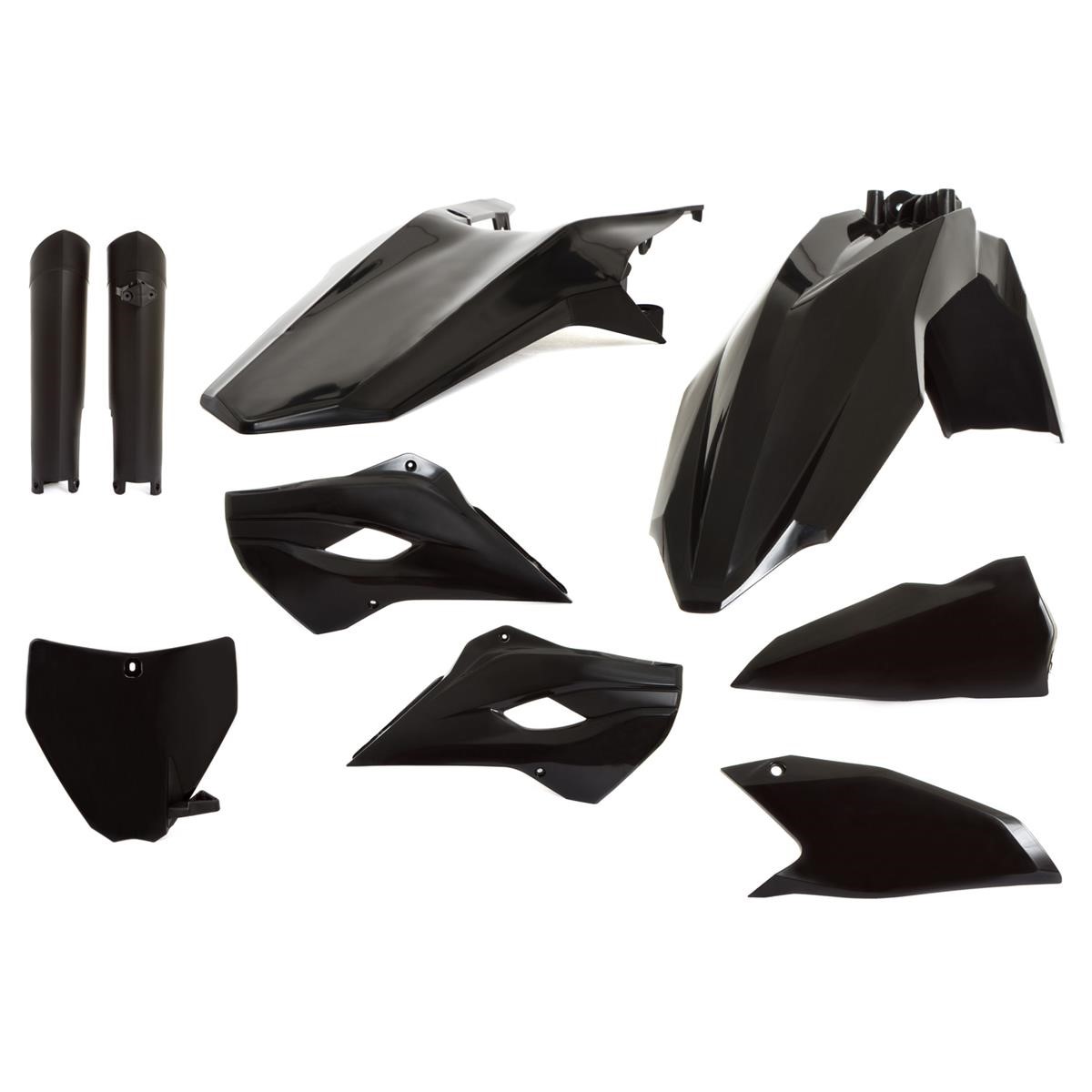 Acerbis Plastic Kit Full-Kit Husqvarna TC/FC 2014, Replica, Black