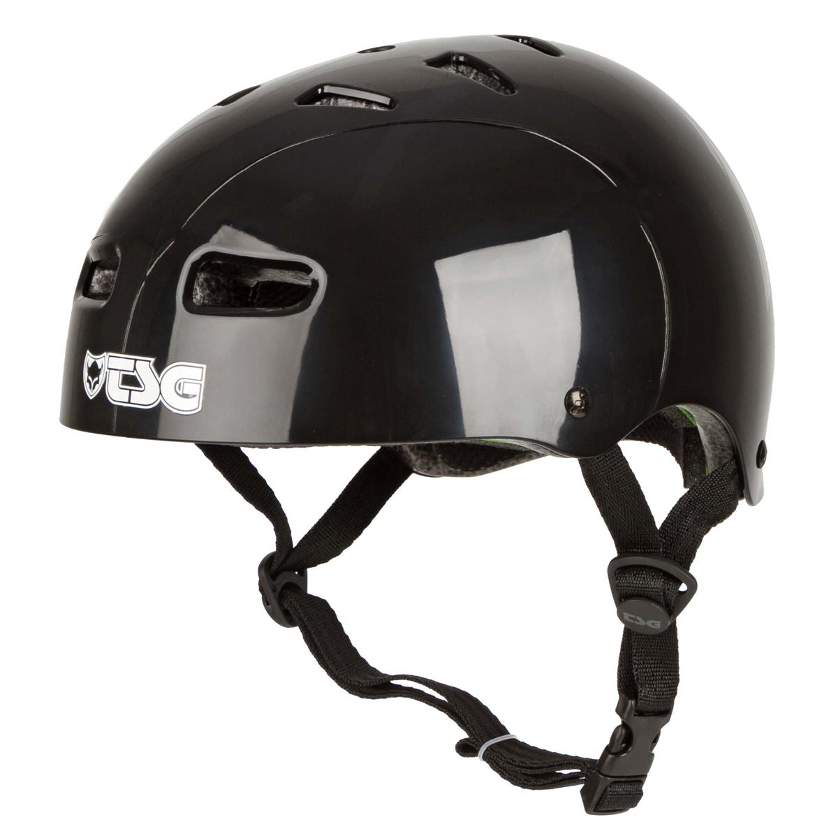 black bmx helmet