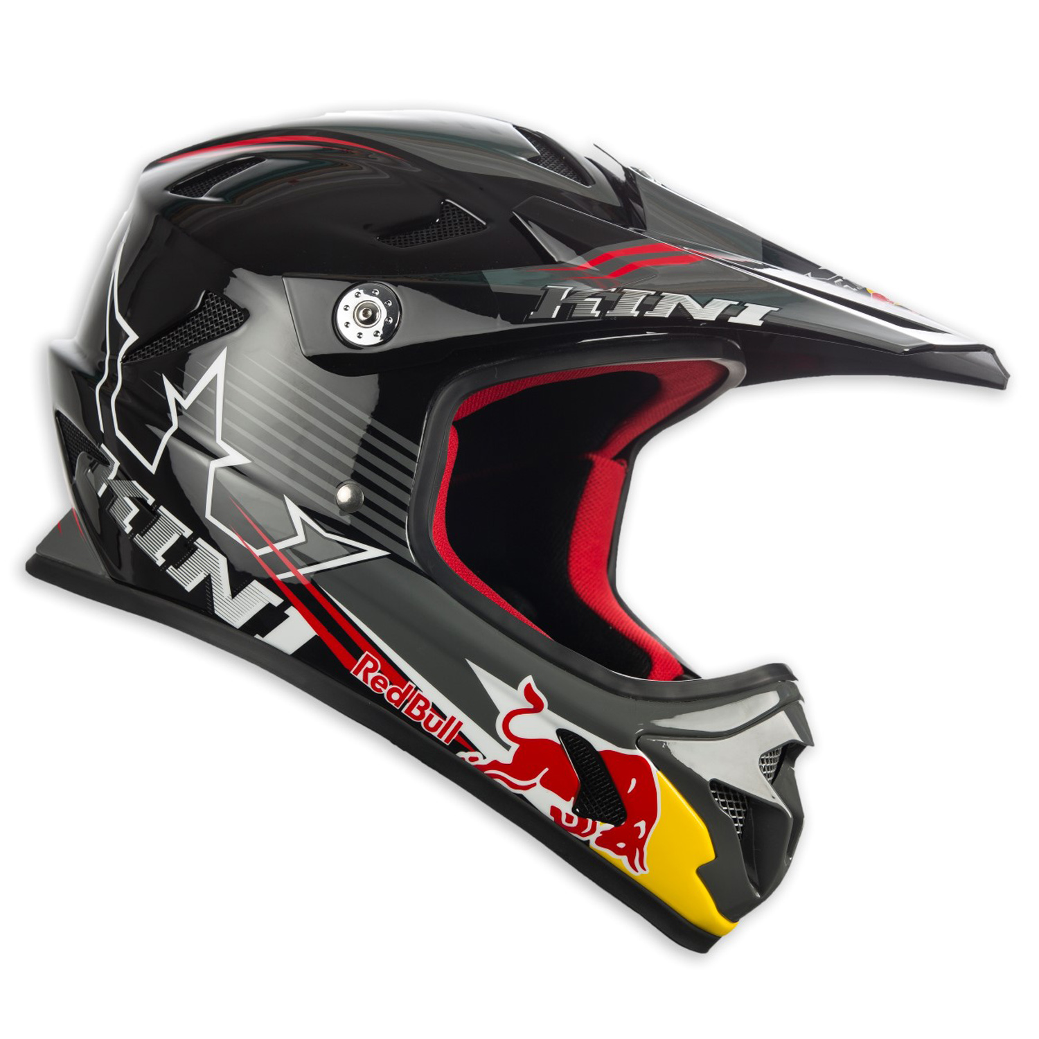 Kini Red Bull Downhill  MTB Helmet MTB 17 Black Maciag 