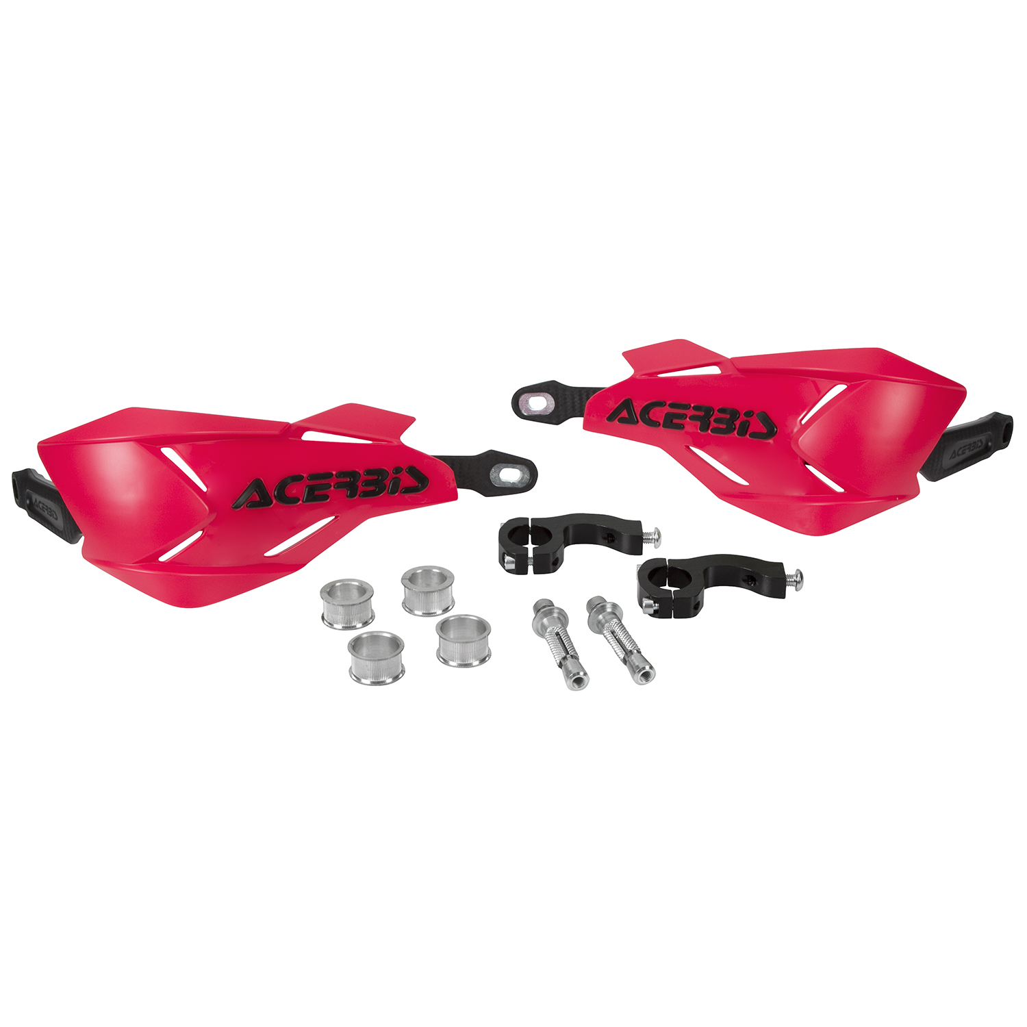 Acerbis Handguards X-Factory Red/Black, Incl. Mounting Kit