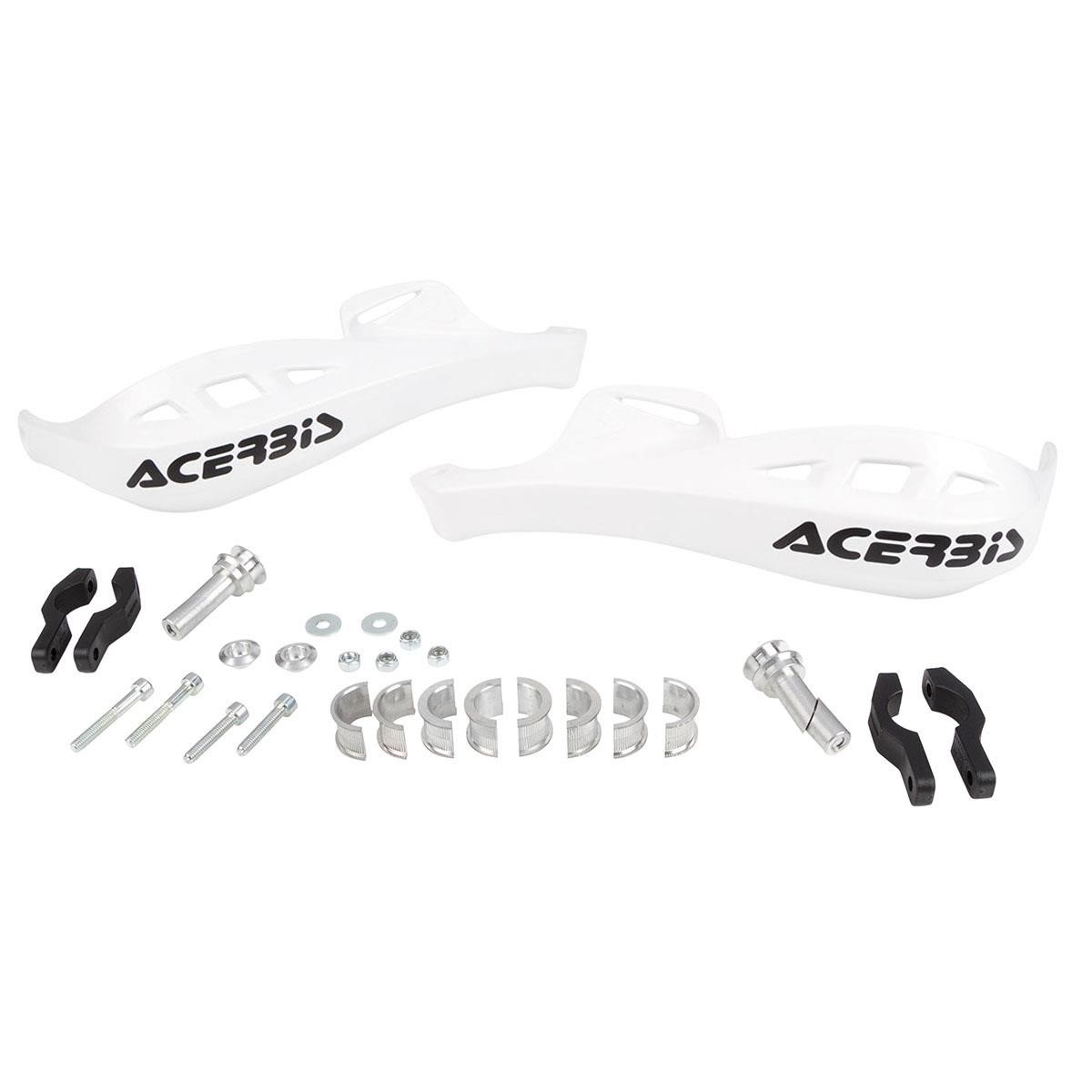 Acerbis Handguards Rally Profile White, Incl. Mounting Kit