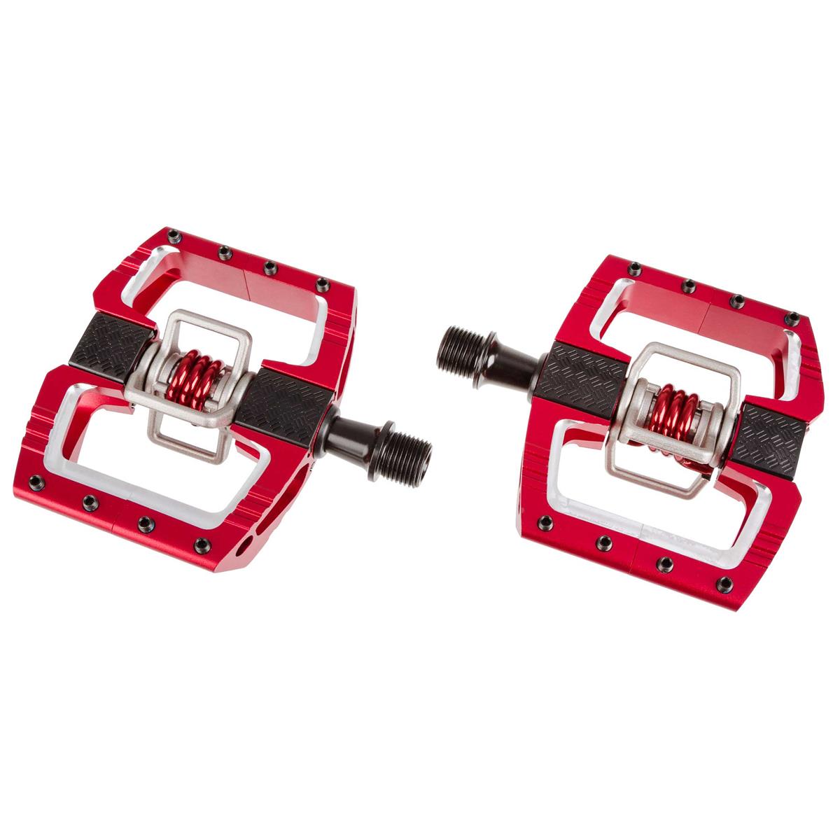 red clipless pedals