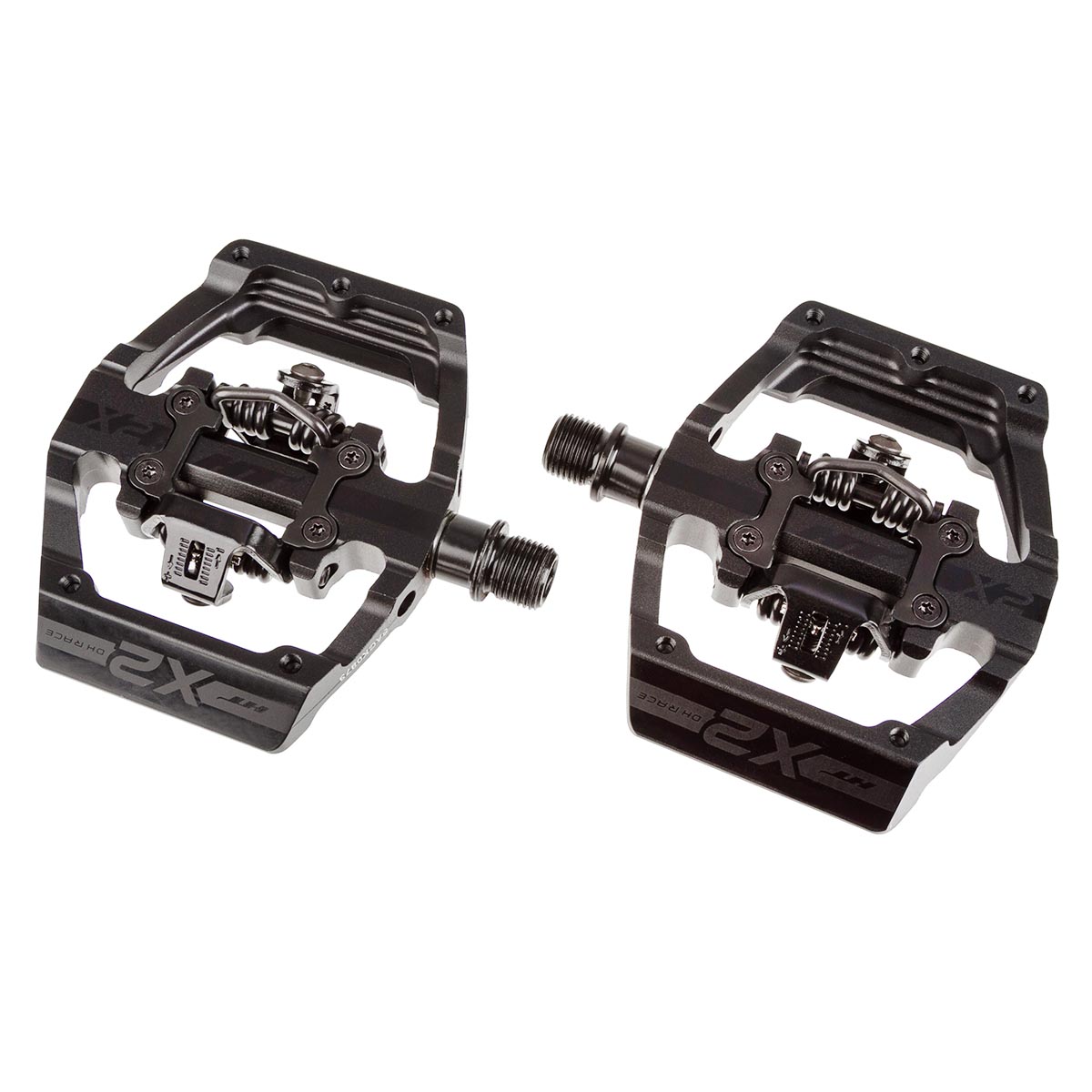 HT Components Clipless Pedals X2 Stealth Black